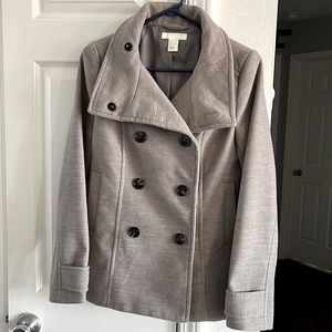 Ladies H&M grey pea coat.